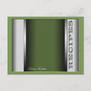 Cartes de recettes écossaises
