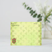 Cartes de recettes fraises (Debout devant)