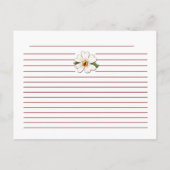 Cartes de recettes Lady Bugs (Dos)