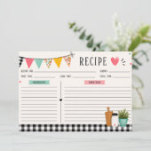 Cartes de recettes Modern Farmhouse Fun | (Debout devant)