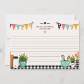 Cartes de recettes Modern Farmhouse Fun | (Dos)