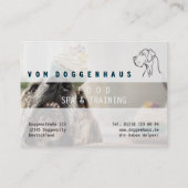 cartes de recommandation grands danois (Dos)