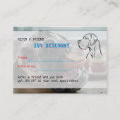 cartes de recommandation grands danois (Devant)