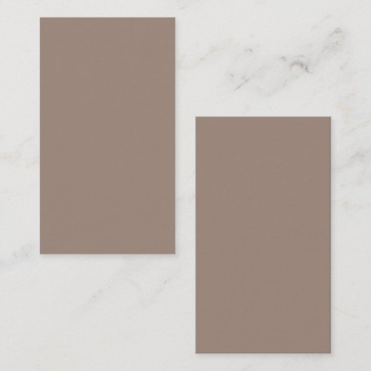 Cartes de récompense de fidélité Taupe Luxe (Devant / Derrière)