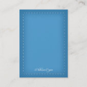 Cartes de référence de l'invité Mariage damassé av (Dos)
