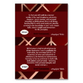 Cartes de référence des écritures pour le jeu (Dos)