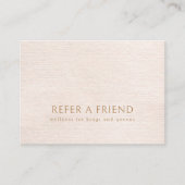 Cartes de référence minimalistes minimalistes simp (Devant)