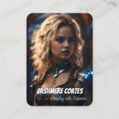 Cartes de réflexion | Code QR + recto double (Devant)