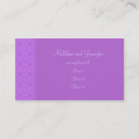 Cartes de Registre Cadeau Mariage Personnalisées