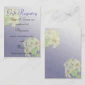 Cartes de Registre de mariage personnalisées (Devant / Derrière)