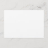 Cartes de Registre - Script moderne (Dos)