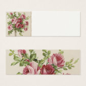 Cartes de réglage Mariage Victorienne (Devant & derrière)