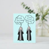 Cartes de religieuses "Les choses auxquelles les s (Debout devant)