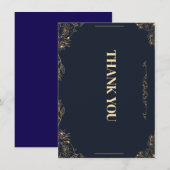 Cartes de remerciement (Devant / Derrière)