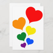 Cartes de remerciement (Devant / Derrière)