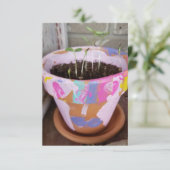 Cartes de remerciement (Debout devant)