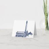 Cartes de remerciement A et K (Dos)