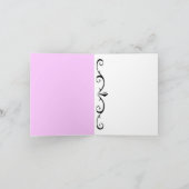 Cartes de remerciement avec l'art du conte de fée  (Intérieur)