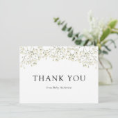 Cartes de remerciement Baby Shower (Debout devant)