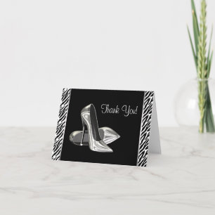 Cartes de remerciement Chaussures à talons hauts Z