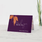 Cartes de remerciement d'automne PixDezines (Devant)