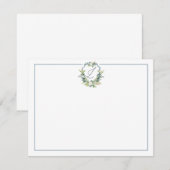 Cartes de remerciement de Catherine et Bo (Devant / Derrière)