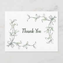 Cartes de remerciement de fêtes de Holly
