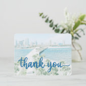 Cartes de remerciement de la jetée de Saint-Péters (Debout devant)