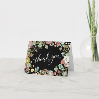 Cartes de remerciement de mariage avec motif de ja