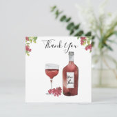 Cartes de remerciement de mariage Benvenuti Italia (Debout devant)