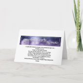 Cartes de remerciement de mariage D9 (Dos)