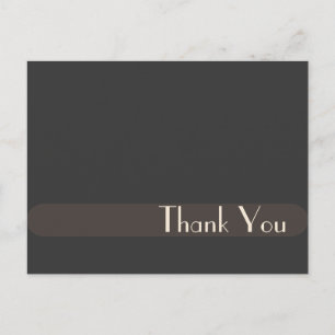 Cartes de remerciement de mariage, simples