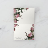 Cartes de remerciement de mariage, Trellis Rose Vi (Intérieur)
