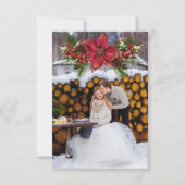 Cartes de remerciement de Noël (Devant)