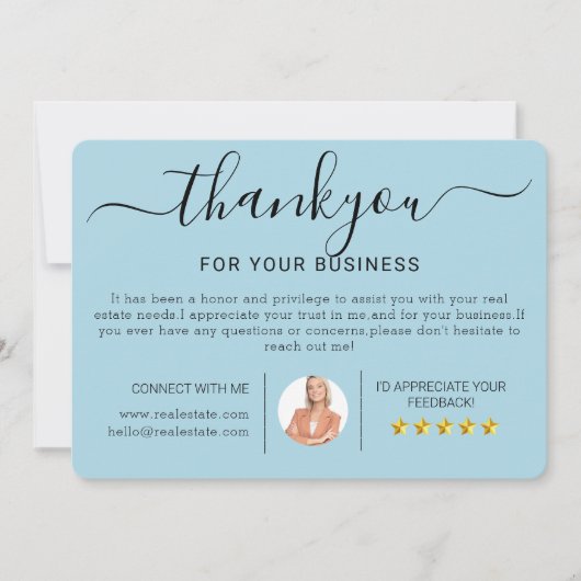 Cartes de remerciement de pendaison de crémaillère (Devant)