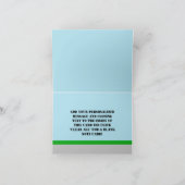 Cartes de remerciement du camion à benne du garçon (Intérieur)