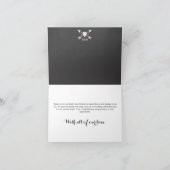 Cartes de remerciement en ardoise Love & Thanks (Intérieur)