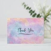 Cartes de remerciement en gros tendance (Debout devant)