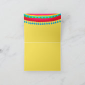 Cartes de remerciement Fiesta (Intérieur)