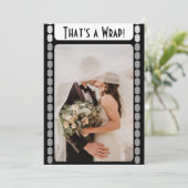 Cartes de remerciement Film Strip (Debout devant)