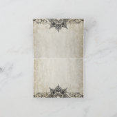 Cartes de Remerciement - Fleurs dans une Cage à Oi (Intérieur)