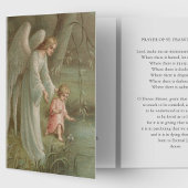 Cartes de remerciement funéraire | Ange du Ciel 04