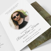 Cartes de remerciement funéraire | Ange du Ciel 04