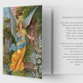 Cartes de remerciement funéraire | Angel Cher 01