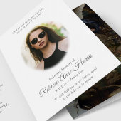 Cartes de remerciement funéraire | Angel Watching 