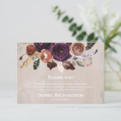 Cartes de remerciement funéraire | Butterum & Plum (Debout devant)