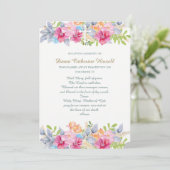 Cartes de remerciement funéraire | Jardin rustique (Debout devant)