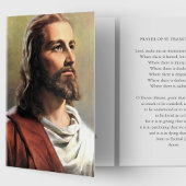 Cartes de remerciement funéraire | Jésus Christ 02