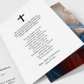 Cartes de remerciement funéraire | Jésus Sacré Coe