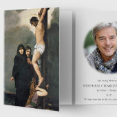 Cartes de remerciement funéraire | Jésus Saint Cru